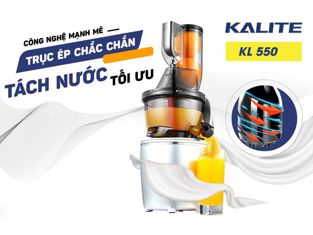 Máy ép chậm Kalite KL-550