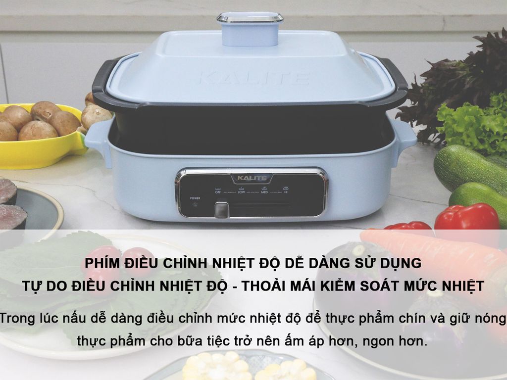 Nồi lẩu nướng đa năng Kalite KL-666