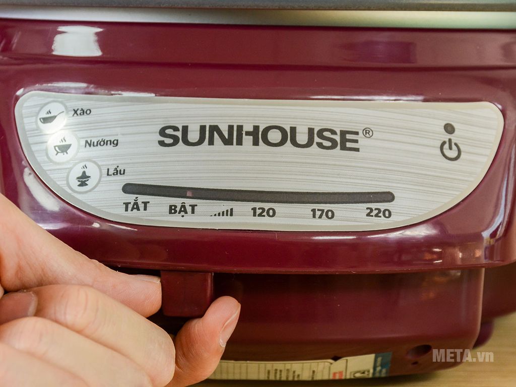 Lẩu điện Sunhouse SH-535L 3,5 lít