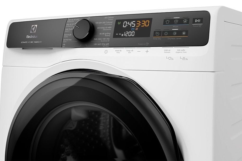 Máy giặt sấy Electrolux UltimateCare 500 Inverter giặt 11 kg - sấy 7 kg EWW1123P5WC