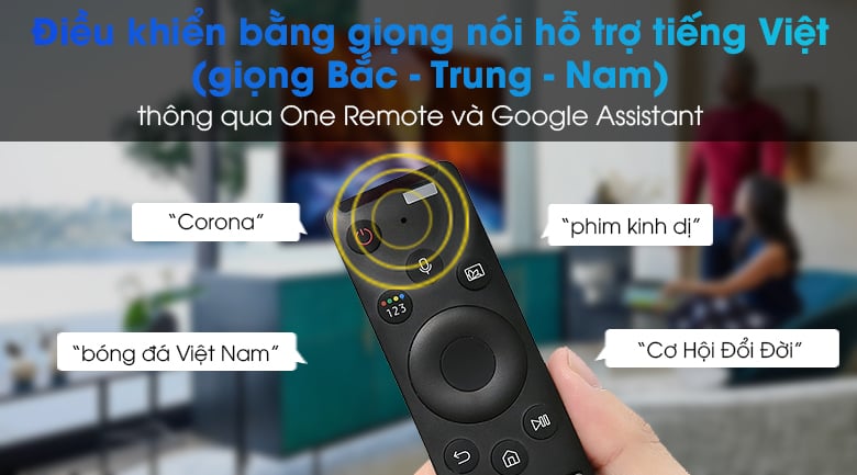 One Remote - Tivi LED 4K Samsung UA50AU9000