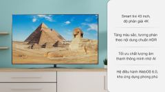 Smart Tivi LG UHD 4K 43 inch 43UP7800PTB [ 43UP7800 ] - Chính Hãng