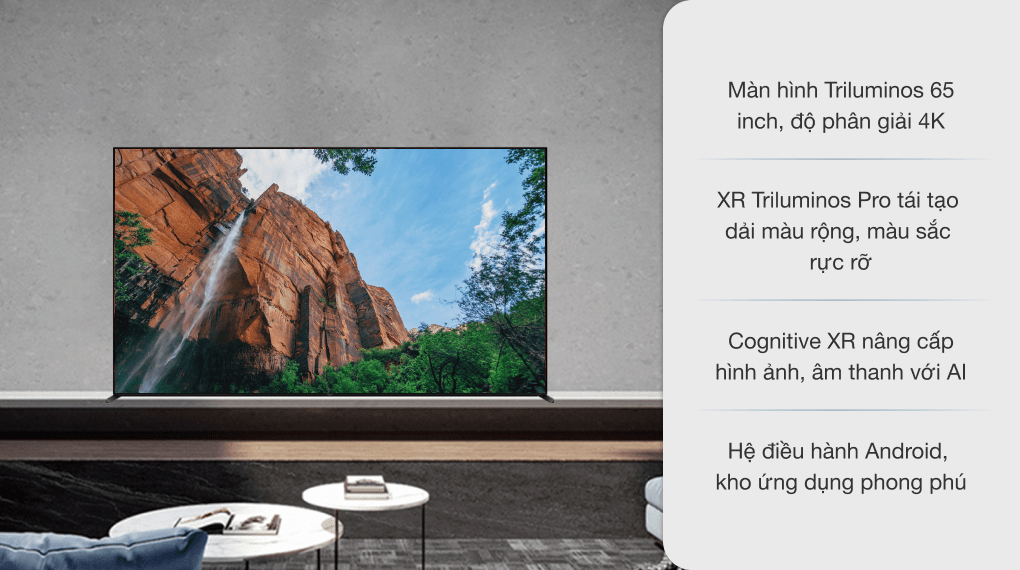 Android Tivi Sony 4K 65 inch XR-65X95J [ 65X95J ] - Chính Hãng