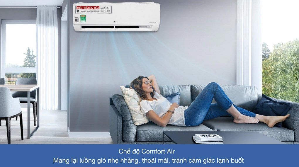 Điều hoà LG Inverter 2 chiều 9000 BTU B10END