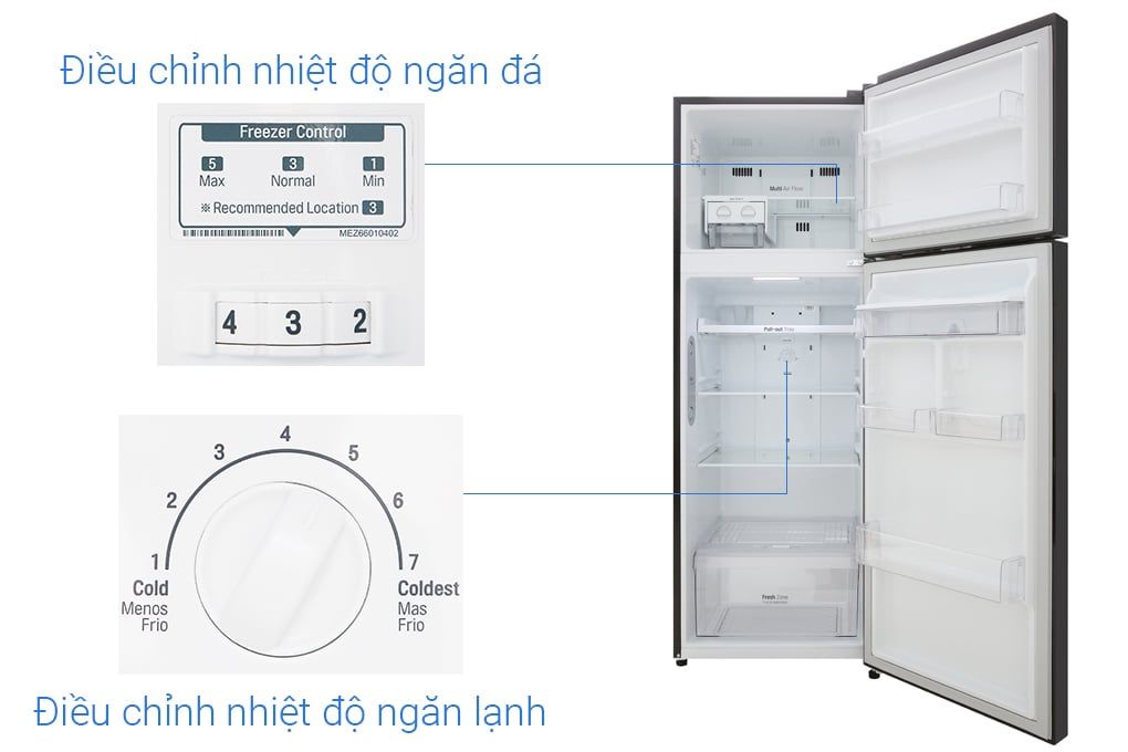 Tủ lạnh LG Inverter 315 lít GN-D315BL (2 Cánh)