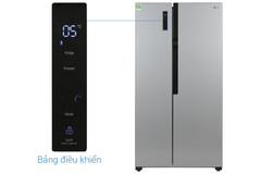 Tủ lạnh LG Inverter 519 lít GR-B256JDS (SBS) - Chính Hãng