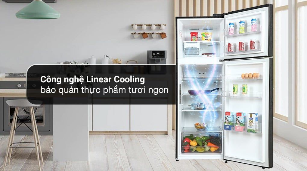 Tủ lạnh LG Inverter 335 lít GN-M332BL (2 cánh)