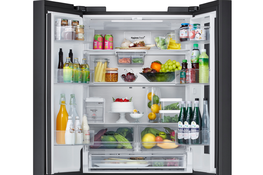 Tủ lạnh LG Inverter 617 lít Multi Door InstaView LFB61BLGAI