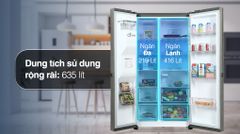 Tủ lạnh LG Inverter 635 lít GR-D257JS (2 cánh)