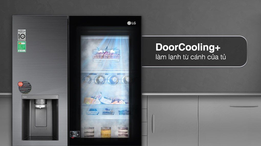 Tủ lạnh LG Inverter 635 lít GR-X257MC (2 cánh)