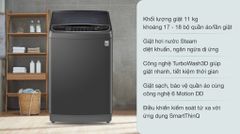 Máy giặt LG Inverter 11 kg TH2111SSAB