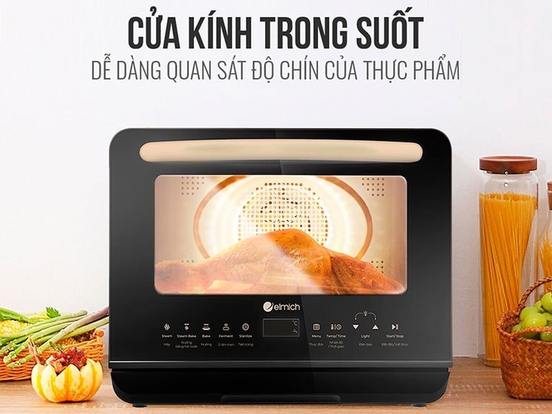 Lò chiên hơi nước Elmich 20L AFE-3943OL