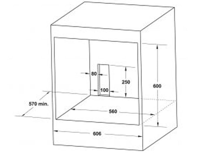 Lò nướng âm Hafele HO-2K65A - 65 lít