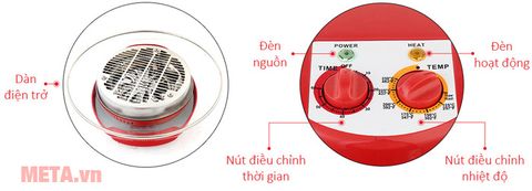 Lò nướng thủy tinh halogen Tiger Queen AX-787MHV - 11 lít