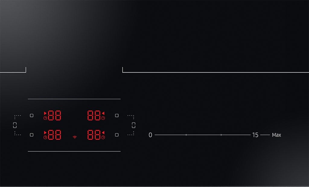 Bếp từ bốn vùng nấu Samsung NZ64B5066FK/SV