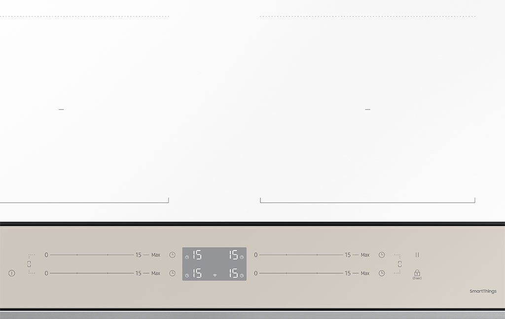 Bếp từ bốn vùng nấu Samsung Bespoke NZ64B5067YY/SV