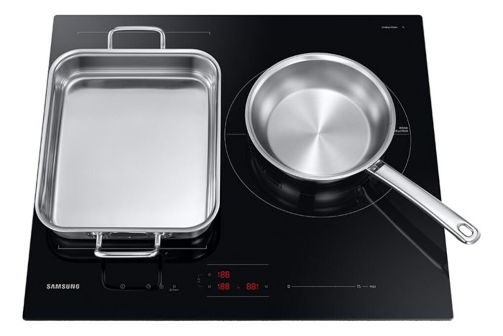 Bếp từ ba vùng nấu Samsung NZ63B5046FK/SV