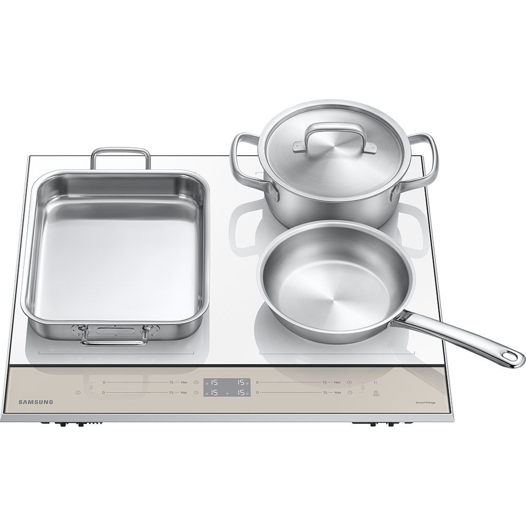 Bếp từ bốn vùng nấu Samsung Bespoke NZ64B5067YY/SV