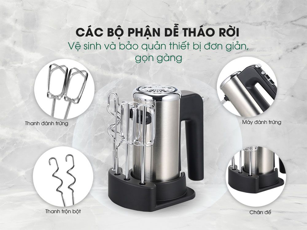 Máy đánh trứng cầm tay Fuji Master FJM-1133