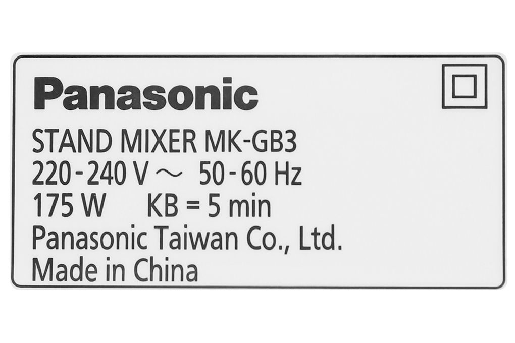 Máy đánh trứng Panasonic MK-GB3WRA