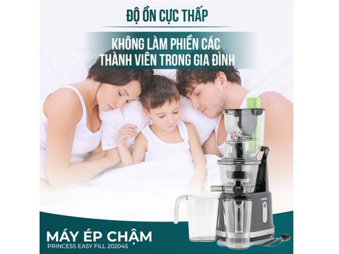 Máy ép chậm Princess Easy Fill 01.202047.01