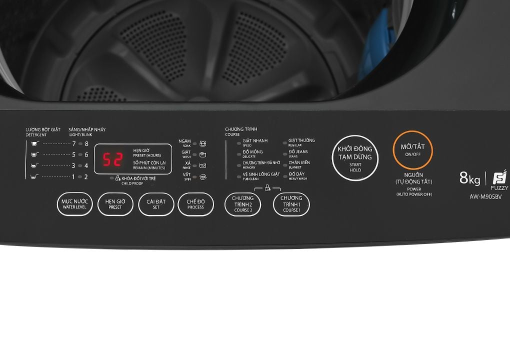 Máy giặt Toshiba 8 kg AW-M905BV MK