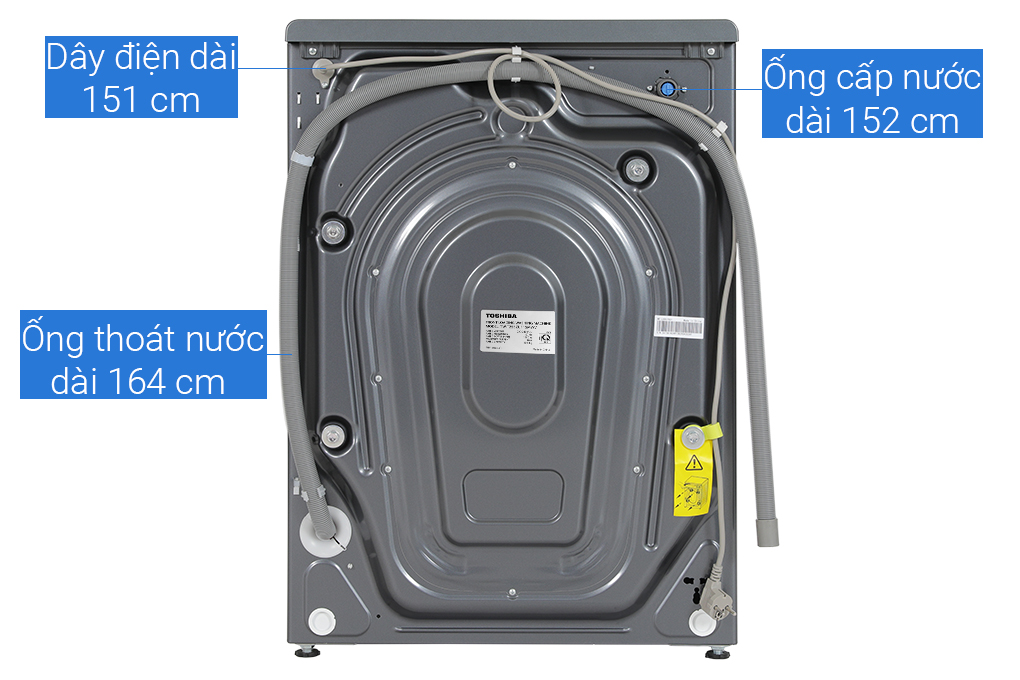 Máy giặt Toshiba Inverter 10.5 kg TW-T25BZU115MWV(MG)