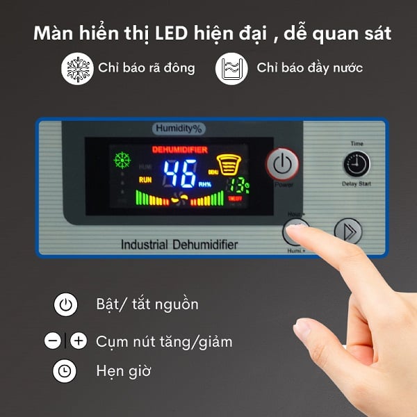 Máy hút ẩm điện tử