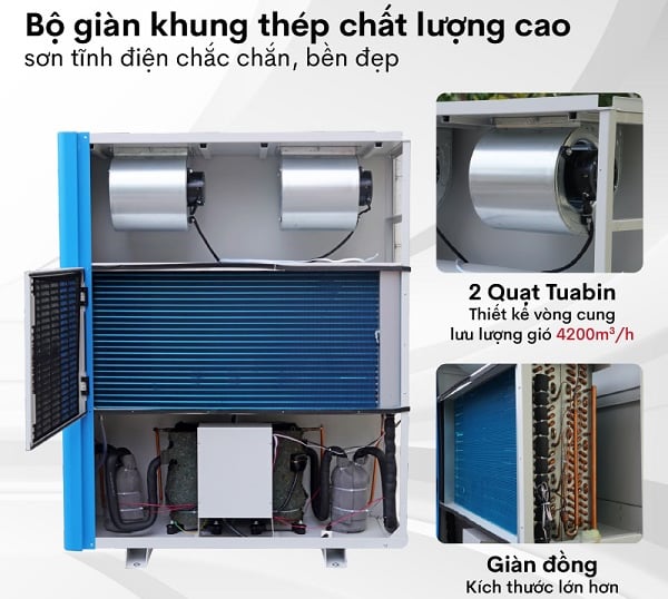 Máy hút ẩm công nghiệp Fujihaia DH360BG