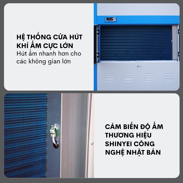 Máy hút ẩm nhà kho
