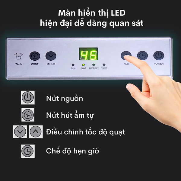 Máy hút ẩm nhà kho
