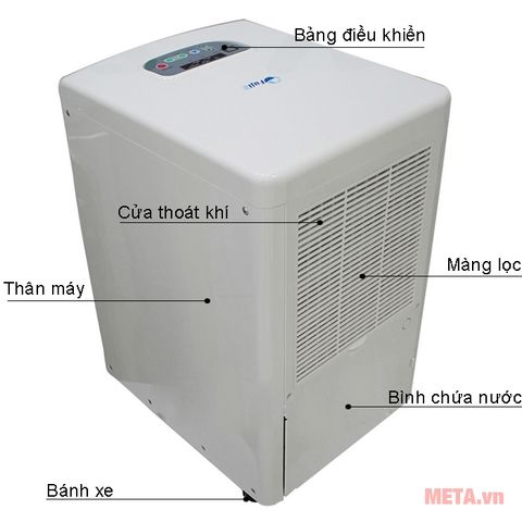 Máy hút ẩm dân dụng FujiE HM-630EB