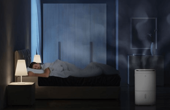 Máy hút ẩm Electrolux EDH10TRBW1 có chế độ ngủ