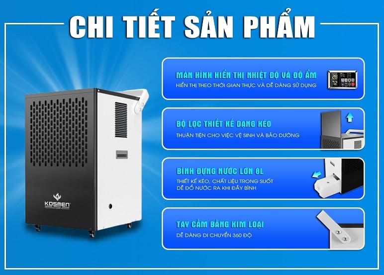 Máy hút ẩm Kosmen 
