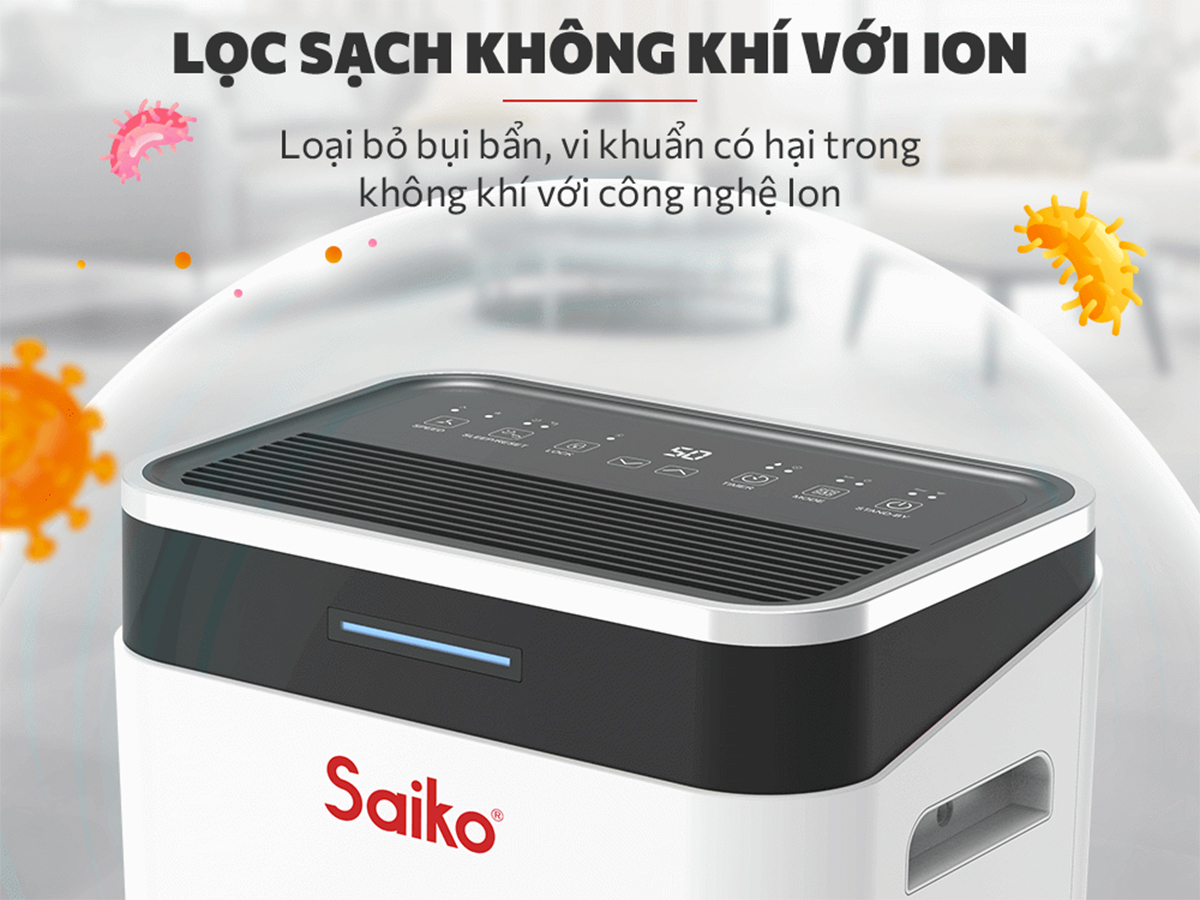 Máy hút ẩm lọc sạch không khí 