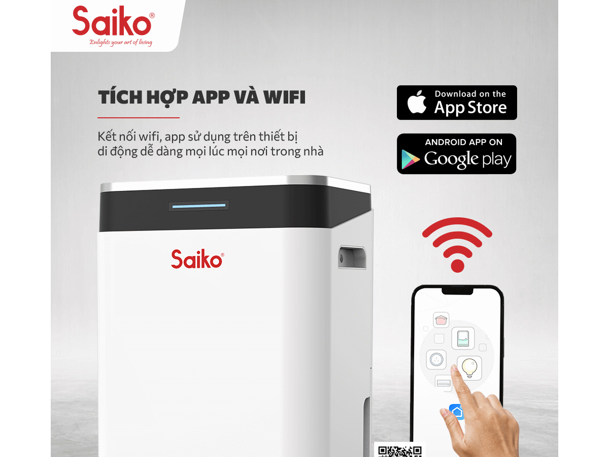 Kết nối wifi dễ dàng 