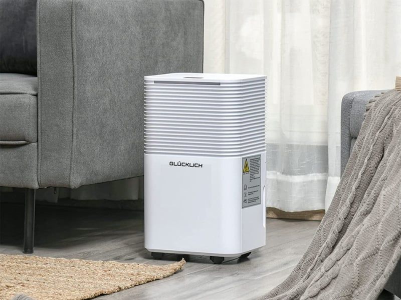 Máy hút ẩm lọc không khí Glucklich GL12-D031A (GLD12-OL) (14L/ngày)