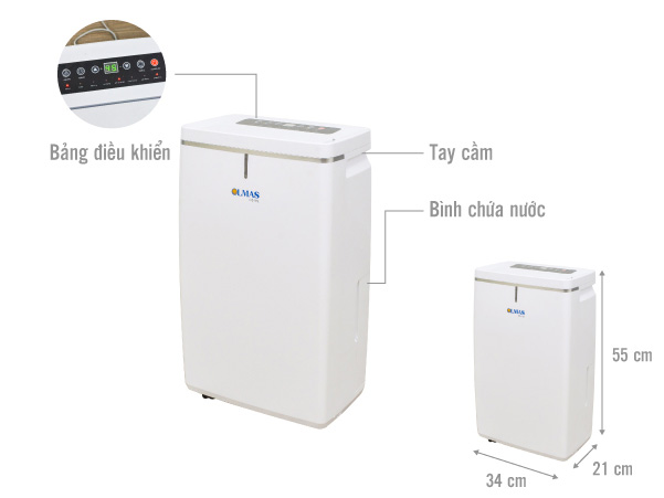 Máy hút ẩm Olmas OS-16L