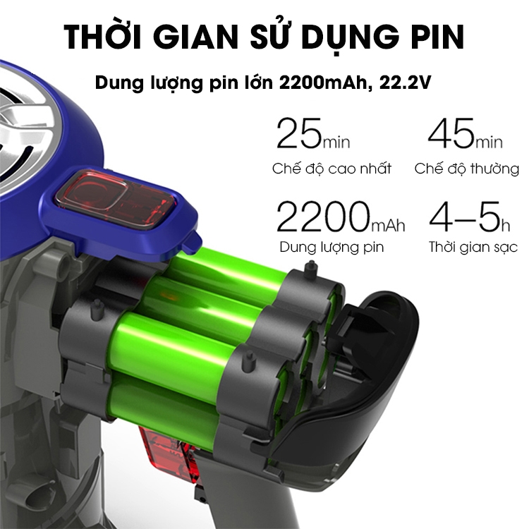 Dung lượng pin lớn