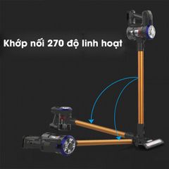 Máy hút bụi cầm tay không dây 2 trong 1 Dibea D18