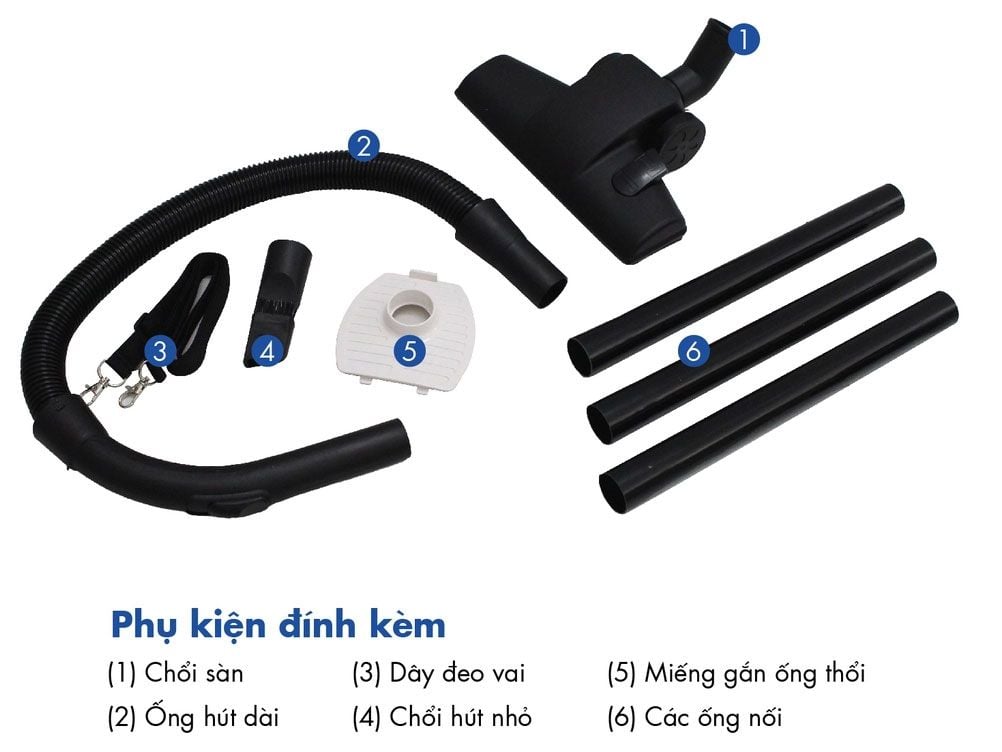 Máy hút bụi cầm tay Korea King PDG-666