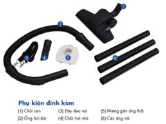 Máy hút bụi cầm tay Korea King PDG-666