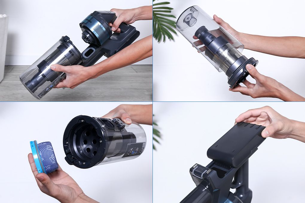 Máy hút bụi cầm tay Samsung VS15A6031R1/SV