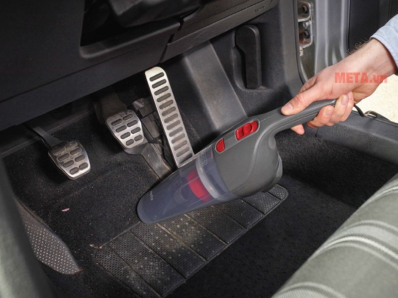 Có thể hút được bụi thô như vụn bánh vương vãi trên ghế Máy hút bụi cầm tay