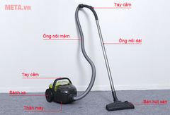 Máy hút bụi không túi Electrolux Z1231