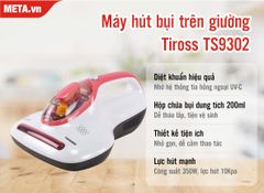 Máy hút bụi trên giường Tiross TS9302