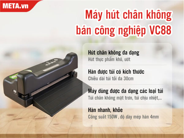 Máy hút chân không bán công nghiệp VC88