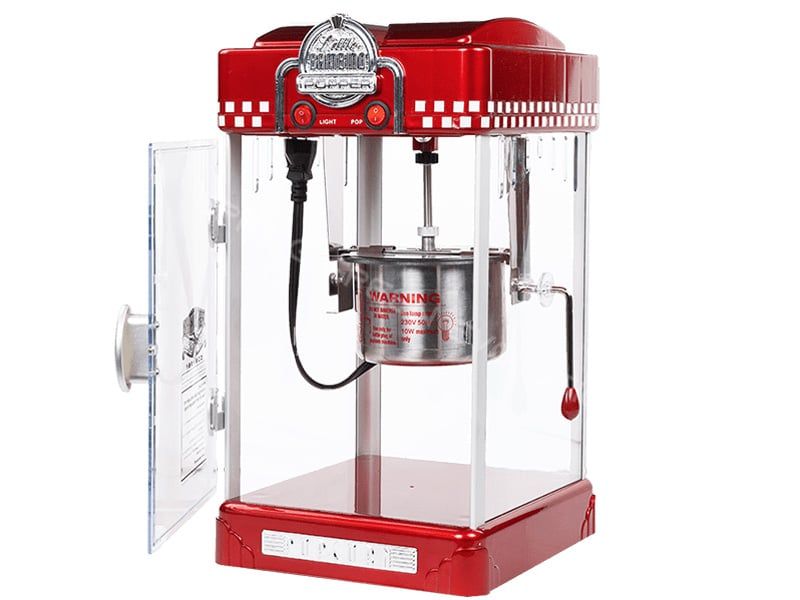 Máy nổ bỏng ngô, làm bắp rang bơ hoạt động bằng điện NP1156 (PM01)