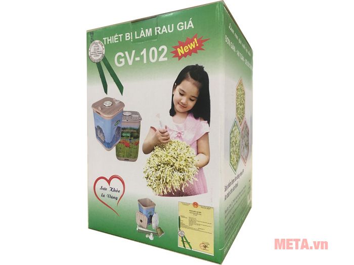 Máy làm giá đỗ sạch đa năng GV-102 - Tự động