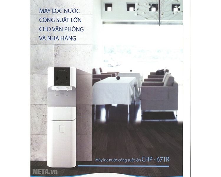 Máy lọc nước nóng lạnh RO Coway CHP-671R